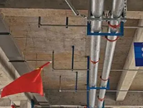 百色市管廊支架的安装方法