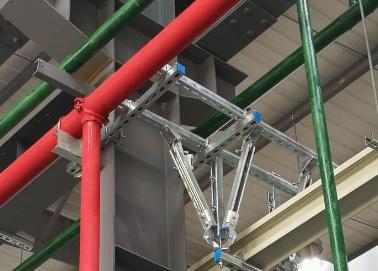 百色市该抗震支架的整体式支吊架结构协调性好
